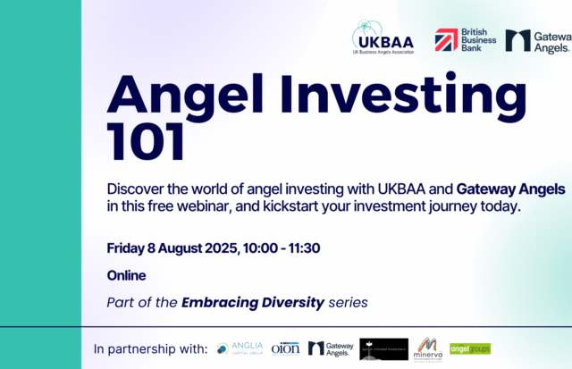 Angel Investing 101 – Part of the Embracing Diversity Series